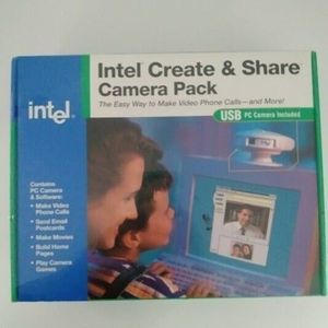 Intel Create & Share Camera Pack New Sealed Box
